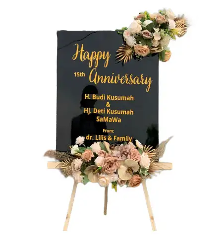 Papan Bunga Akrilik Grendeng